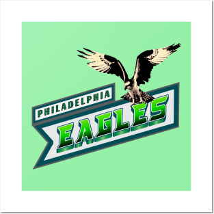 Philadelphia Eagles Football Team Posters and Art